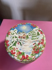 Kinnerton Vintage 1980s Christmas Sweet Tin