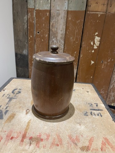 Vintage wooden ice - wooden, bucket