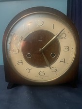 Smiths English Art Deco oak