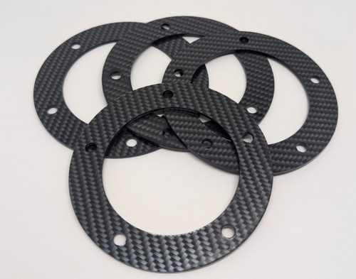 Carbon fibre effect rings for - rings,