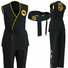 Kids Cobra Kai the Karate Saga Continue Cosplay Costume Halloween Outfit Gift