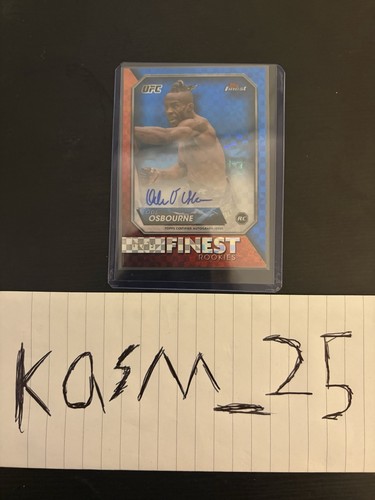 2024 topps finest - topps, ufc