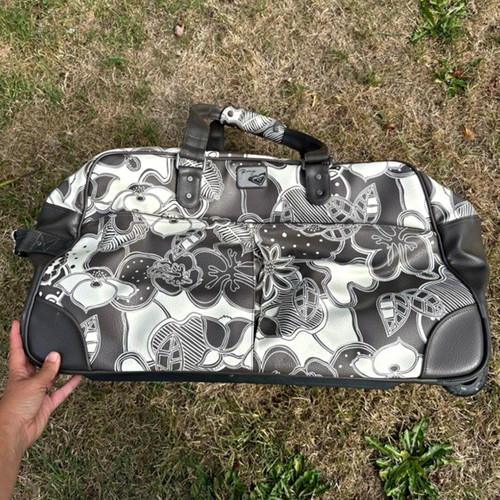 Roxy rolling duffle - rolling, faux
