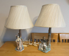 Lladro Nao, Pair Of Table