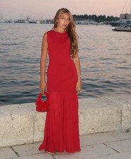 ZARA WOMAN NEW SS25 RED