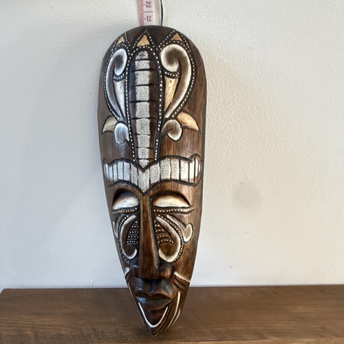 Hand carved african tribal - hand-carved,
