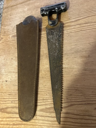 Antique danielson hand saw - hand,