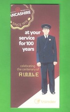 Transdev Souvenir Leaflet - 100 Years of Ribble Buses - 2019