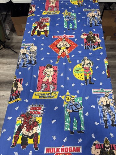 Vintage wwf wrestling curtain - wwf,