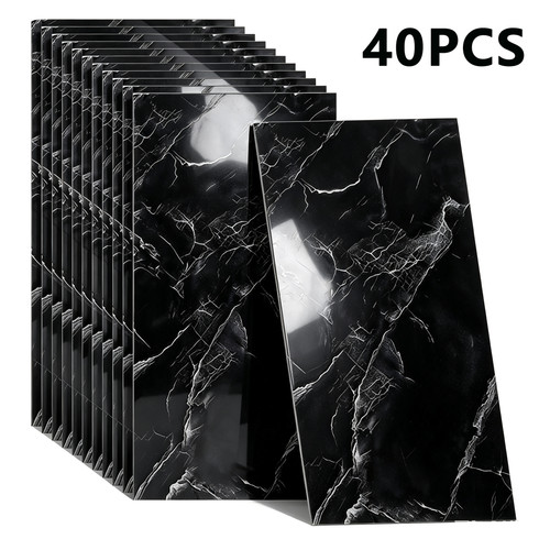 40x pvc marble - tiles, wall