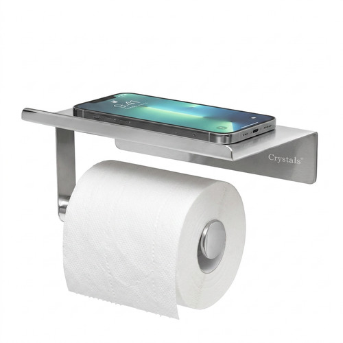 Bathroom toilet paper roll - toilet,