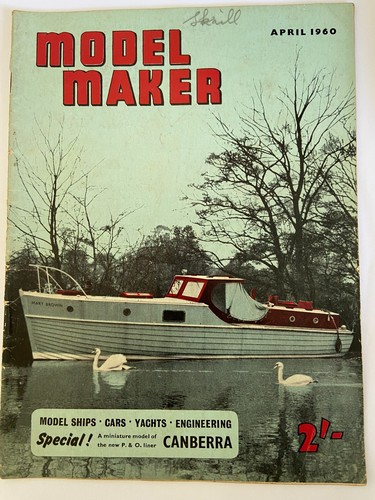 Model maker april 1960 - maker,