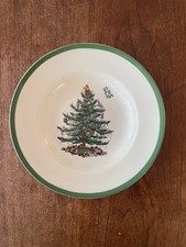 VINTAGE - SPODE- CHRISTMAS TREE - SOUP /PUDDING BOWL - 9 in DIAM-  EXC COND 