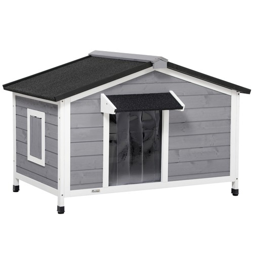 Pawhut wooden dog kennel for - pawhut,