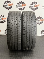 2x 235 65 R17C CONTINENTAL VANCONTACT WINTER M+S 4-6mm TESTED FREE FITTING 