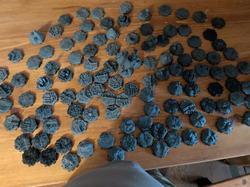 118x resin print hex - resin,