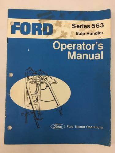 Ford tractor series 563 bale - ford,