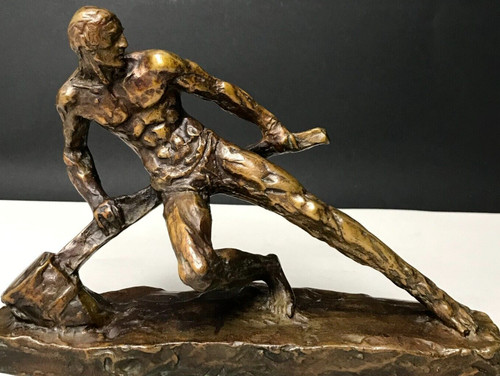 Sculpture signed faguays - sculpture,
