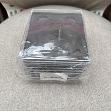 10pcs Plastic CD Storage Boxes Empty DVD Protective Box Disc Plastic Case