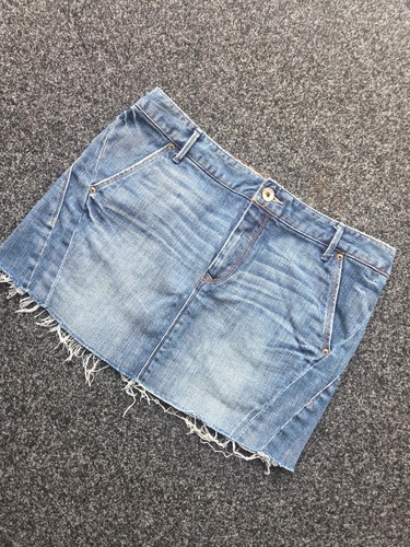 Quality denim mini - denim, skirt