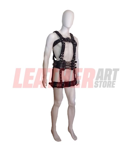 Premium leather body harness - premium,