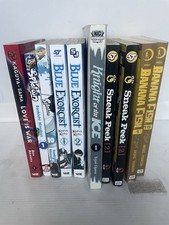 Manga BOOKS BUNDLE - RARE TITLES MANGA BOOKS NOVELS JOBLOT - VARIOUS TITLES