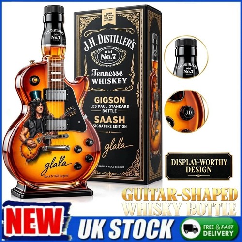 Guitar shaped bottle - guitar,