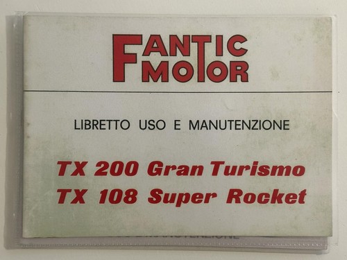 Fantic motor tx200 and tx108 - tx200,