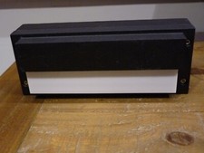 OUTDOOR LED Eyelid  Brick Wall Light, Black, Model R1221 BL/WW, IP54