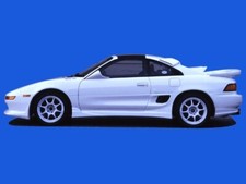 Toyota mr2 mk2 bomex side