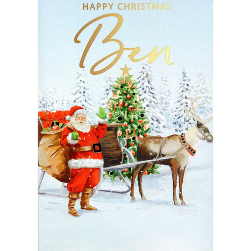 Personalised ben singing - personalised,