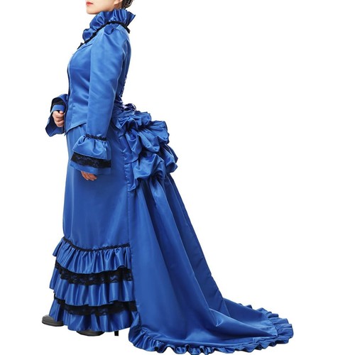 Victorian style royal blue - royal, two