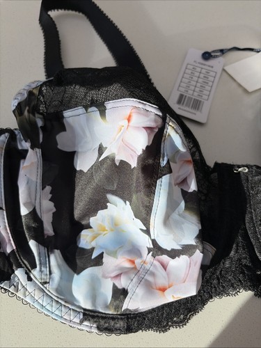 Fantasie bra black and floral - fantasie,