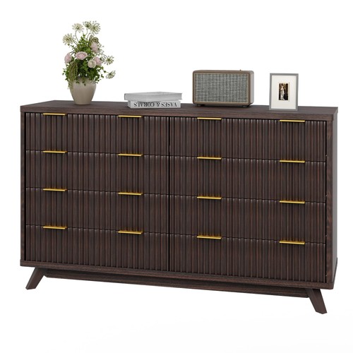Large drawer dresser wood - 8,