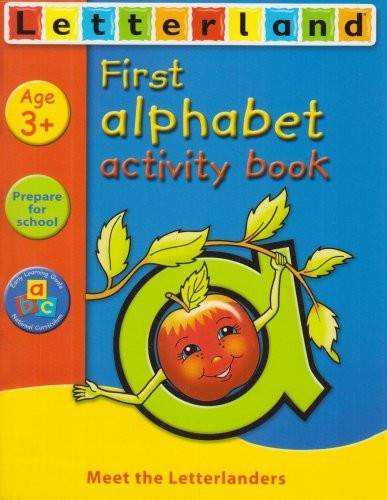 First alphabet activity book - first,