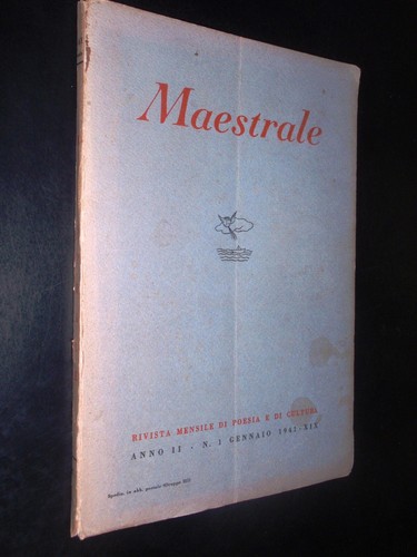 Maestrale year 1 - 1,