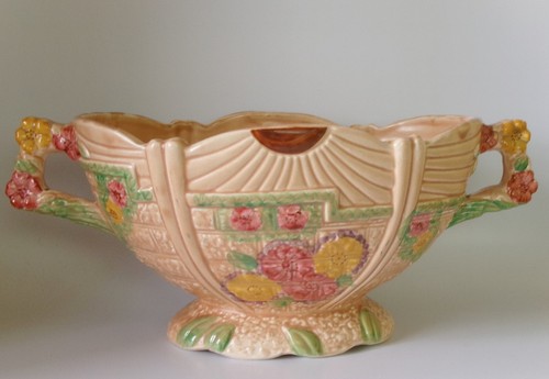 Woods ware art deco vase - woods,