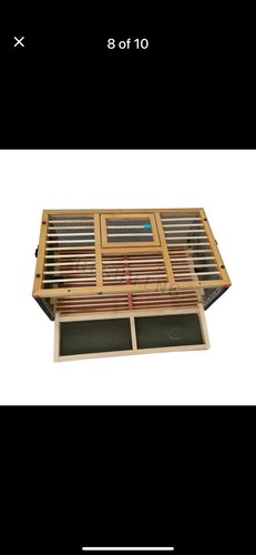 Wooden pigeon transport cage - pigeon,