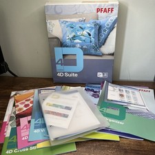 PFAFF Creative 4D Suite - Booklets And Manuals Only - No Software