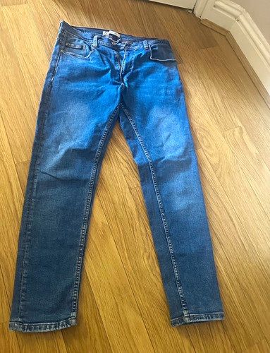 Zara mens blue denim - denim, jeans