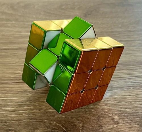 Rubik style mirrored 3x3x3 - rubik's,