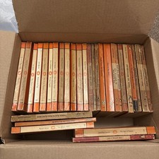 30x Vintage ORANGE Penguin