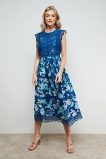 Oasis Floral Dress Womens