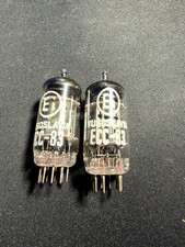 EI 12AX7 Tube Pair TV7 Tested