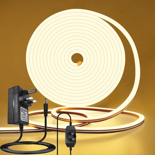 10m dimmable silicone neon - 10m, cob