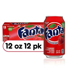 Fanta Strawberry Cans 12oz