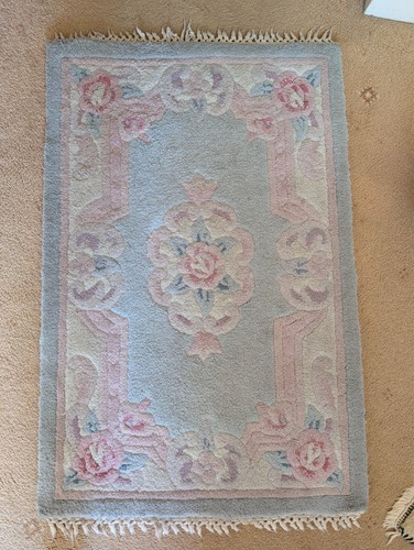 Vintage chinese aubusson wool - vintage,