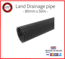 80mm x 50m Perforated Land