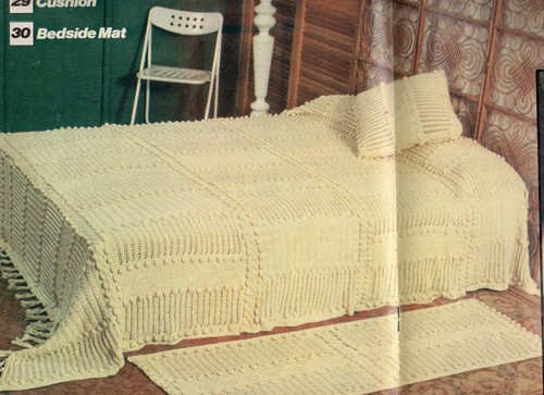 Laminated vintage knitting - ~,
