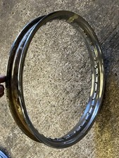 Radaelli Triumph BSA rear wheel rim,  18 inch diameter, Vintage 36 Hole